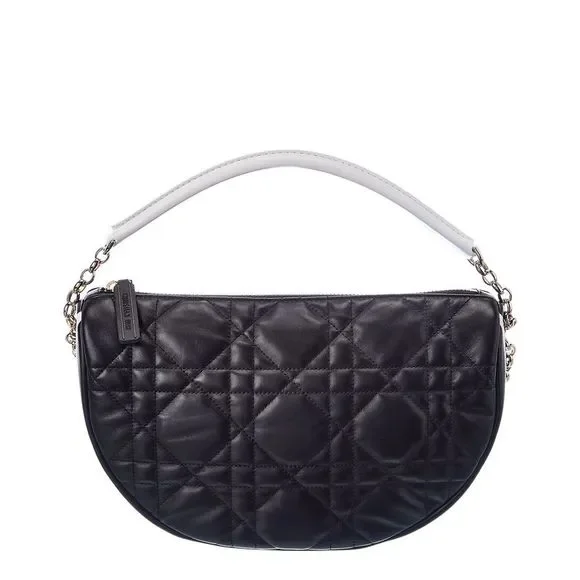 Dior Quilted Leather Shoulder Bag, Black - Picture 2 of 5